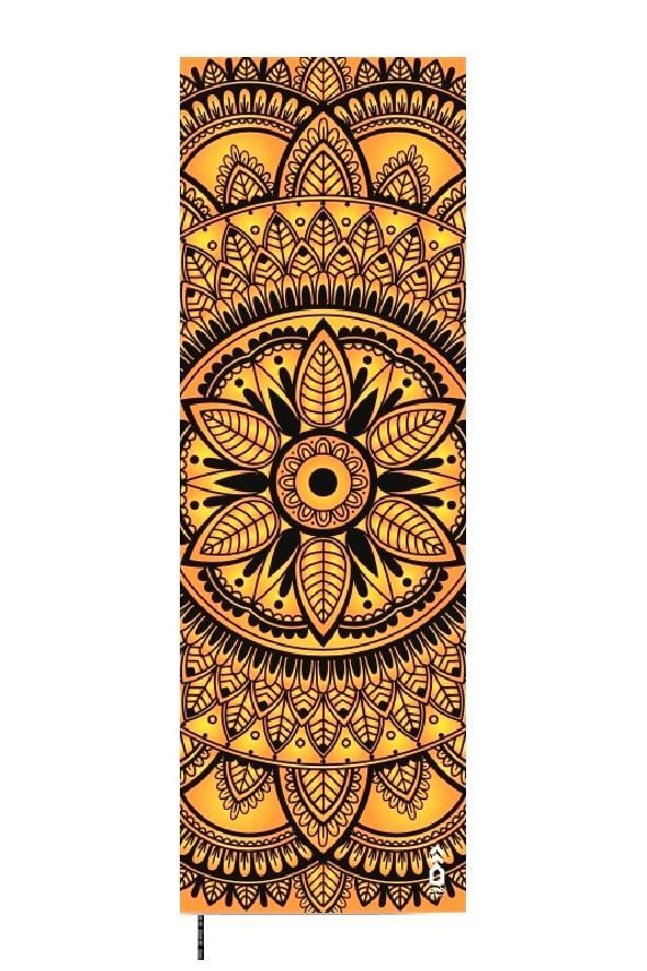 One Zipper Lotus • Yoga Towel