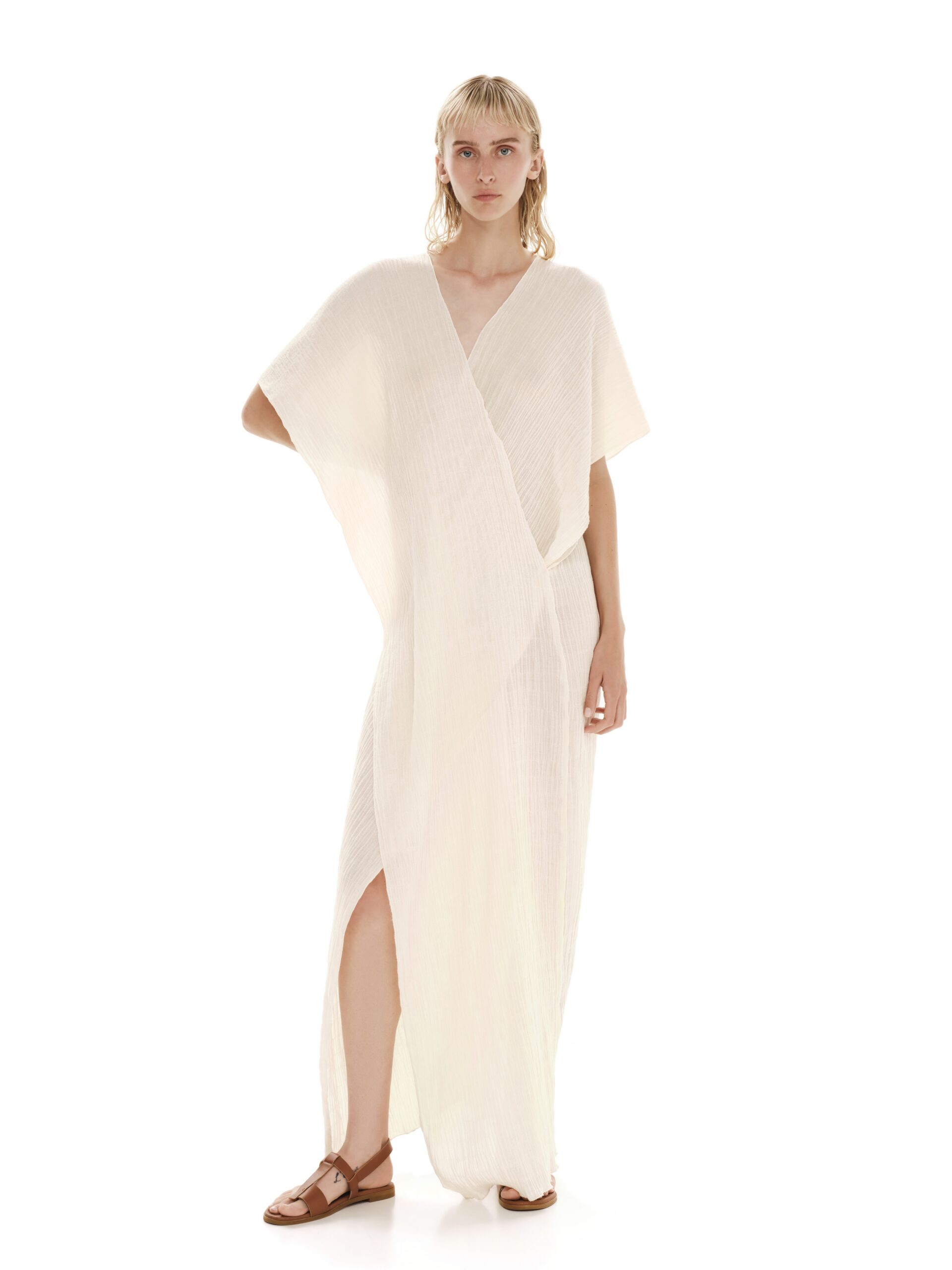 KOURBELA -Raw Beauty Maxi Dress Cotton - Caprice Clothing