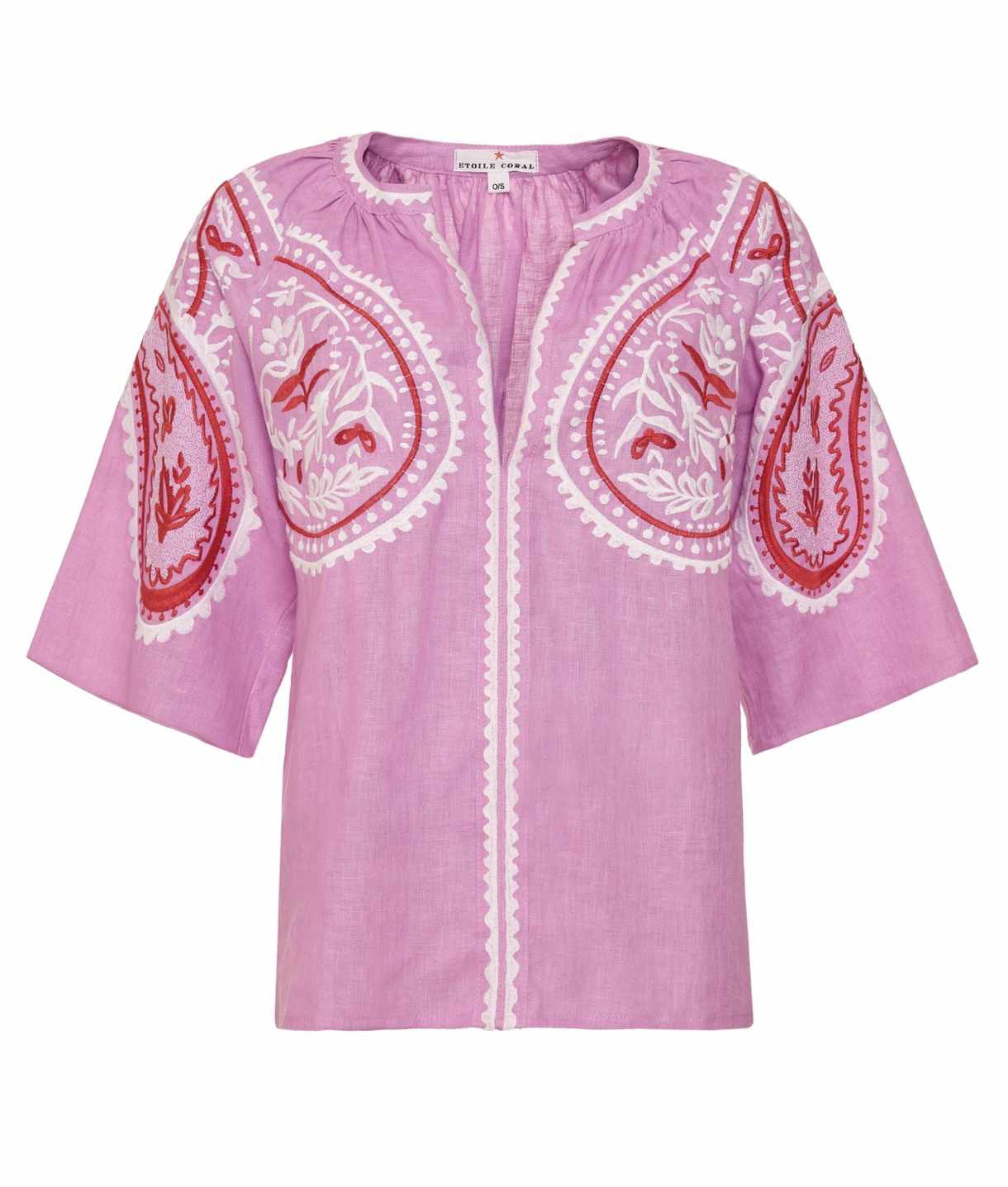 ETOILE CORAL ARETI TOP IN PURPLE