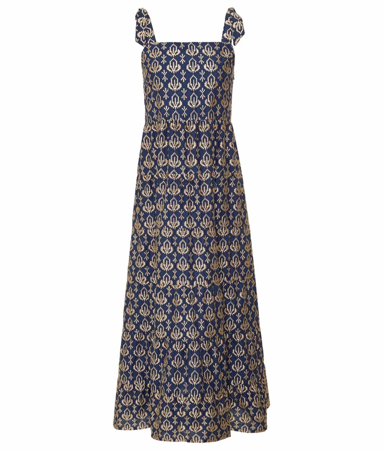 ETOILE CORAL CANNES MAXI DRESS IN BLUE
