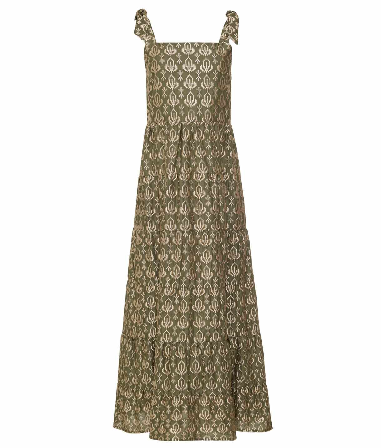 ETOILE CORAL CANNES MAXI DRESS IN KHAKI