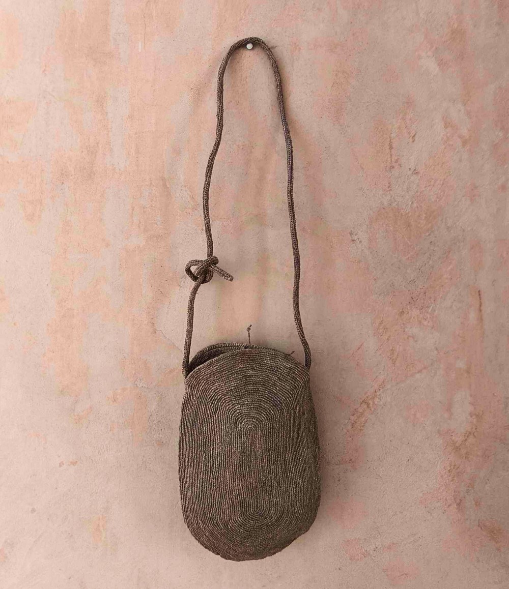 sophie digard Jasmine bag in grey brown