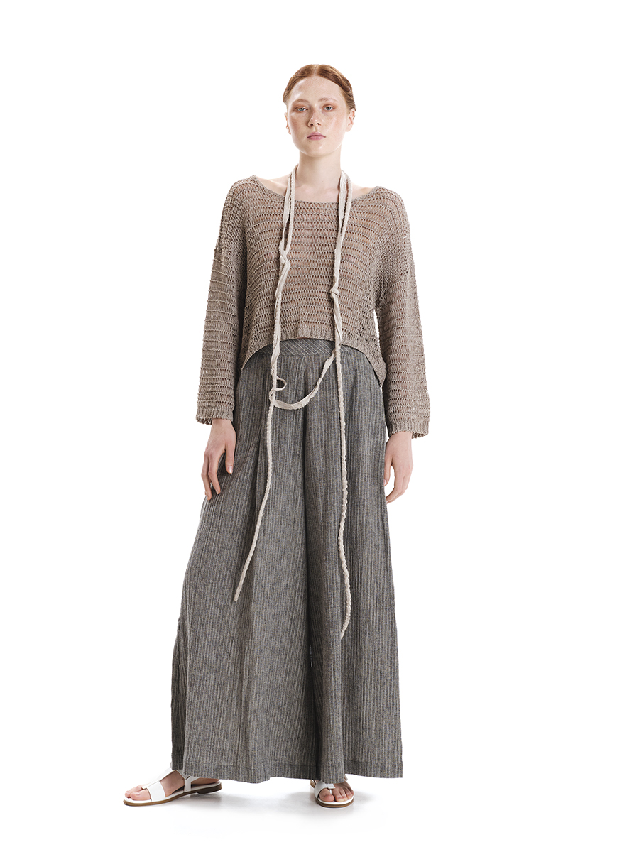 Kourbela SS25 earthy flavors long sleeve top